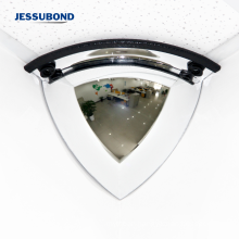 Factory Directly Selling Safety 90 Degree Dome Mirror, Cheap Price Traffic Facility Acrylic Indoor Convex Mirror